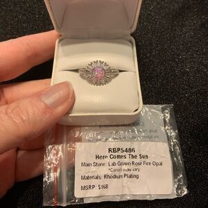 BP size 7 “Here comes the sun” ring